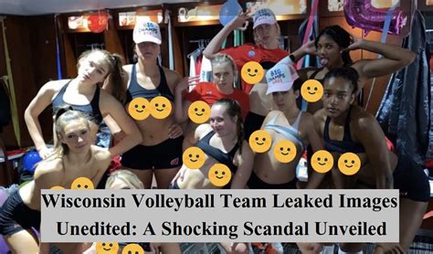 wisconsin volleyball leaks photos